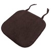 Hastings Home Memory Foam Chair Cushion for Dining Room, Kitchen, Outdoor Patio and Desk Chairs, Chocolate 391929NQE